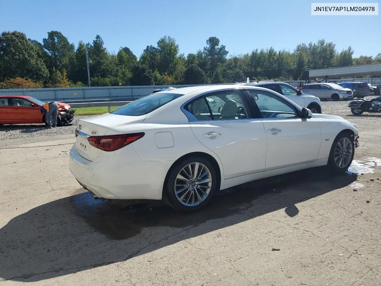 JN1EV7AP1LM204978 2020 Infiniti Q50 Pure