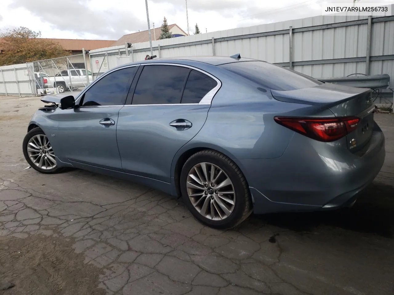 2020 Infiniti Q50 Pure VIN: JN1EV7AR9LM256733 Lot: 75599694