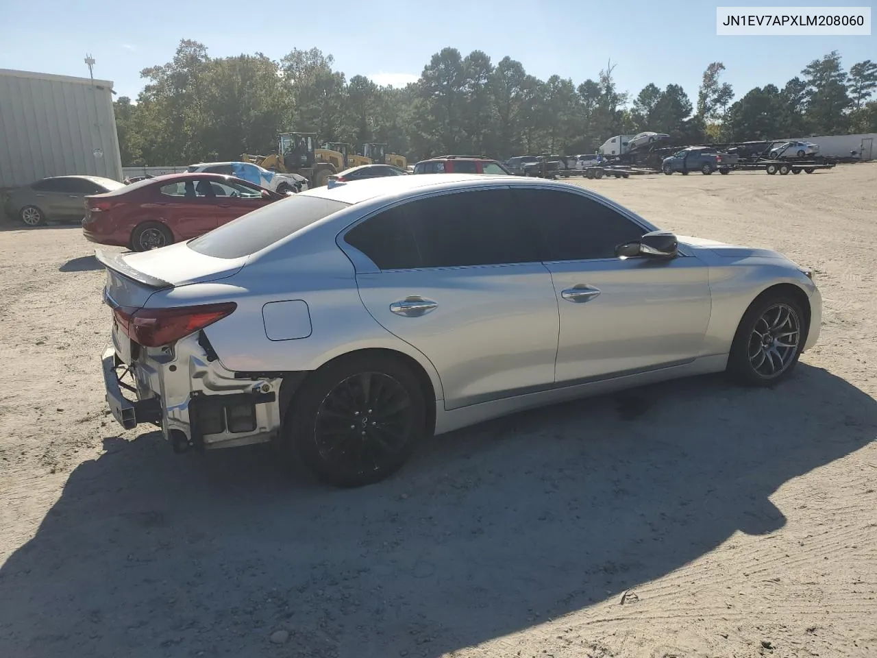 2020 Infiniti Q50 Pure VIN: JN1EV7APXLM208060 Lot: 76011464