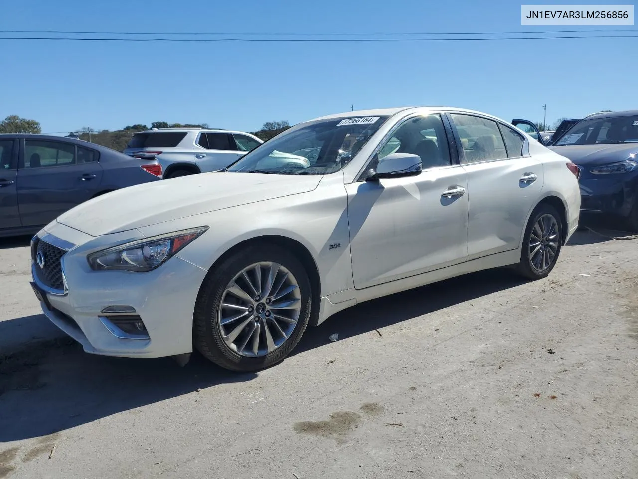 2020 Infiniti Q50 Pure VIN: JN1EV7AR3LM256856 Lot: 77366164