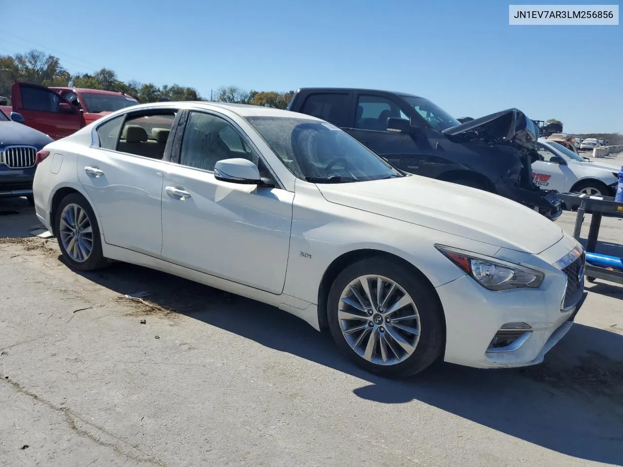 2020 Infiniti Q50 Pure VIN: JN1EV7AR3LM256856 Lot: 77366164