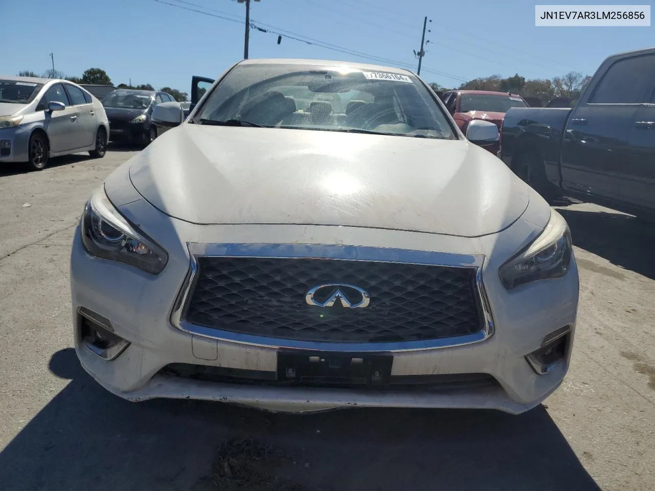 2020 Infiniti Q50 Pure VIN: JN1EV7AR3LM256856 Lot: 77366164