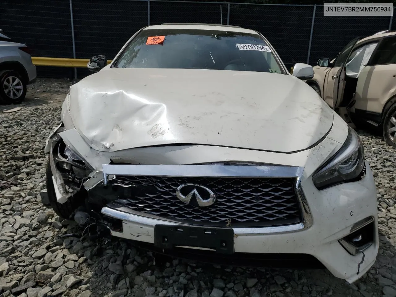 JN1EV7BR2MM750934 2021 Infiniti Q50 Luxe