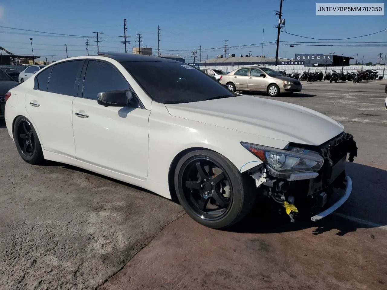 JN1EV7BP5MM707350 2021 Infiniti Q50 Luxe