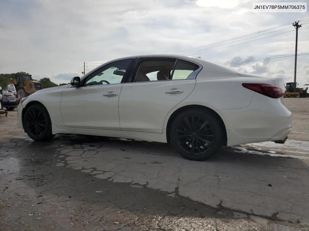 JN1EV7BP5MM706375 2021 Infiniti Q50 Luxe