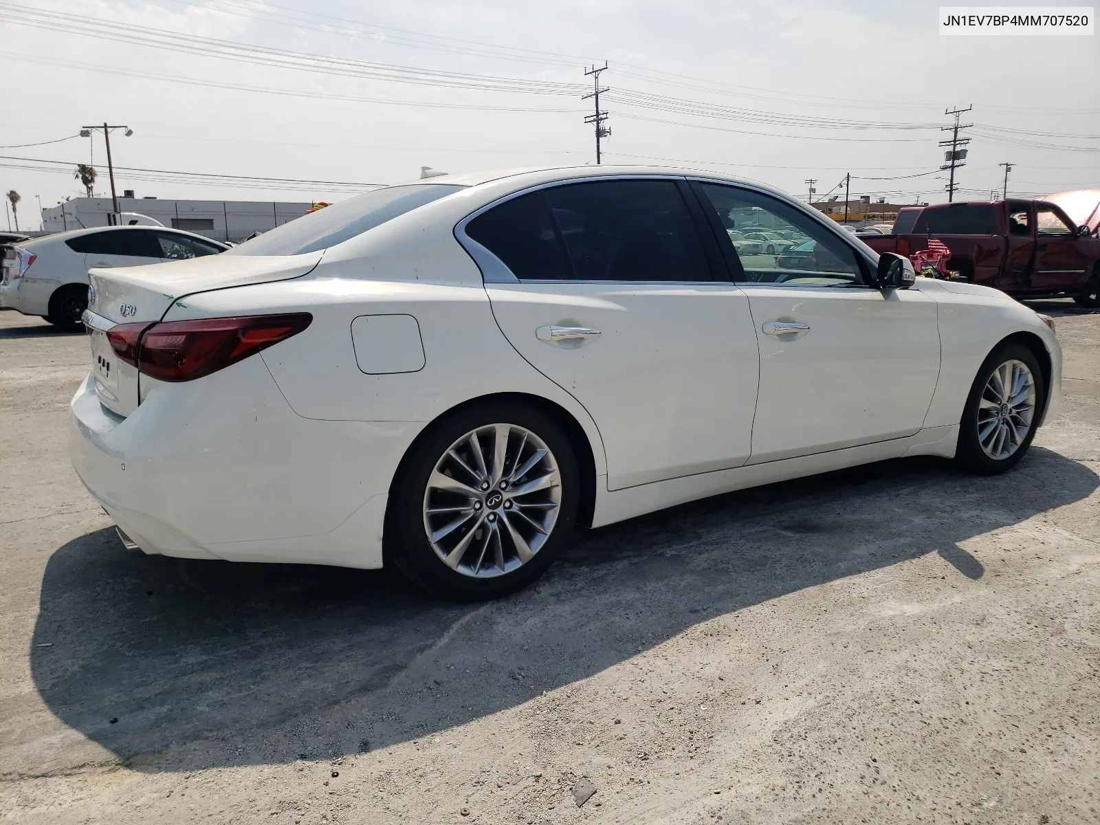 JN1EV7BP4MM707520 2021 Infiniti Q50 Luxe