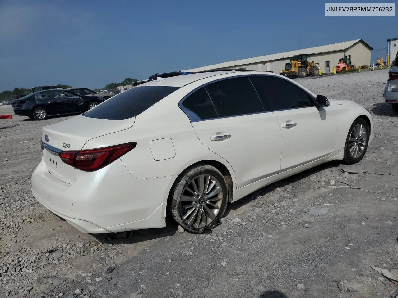 JN1EV7BP3MM706732 2021 Infiniti Q50 Luxe