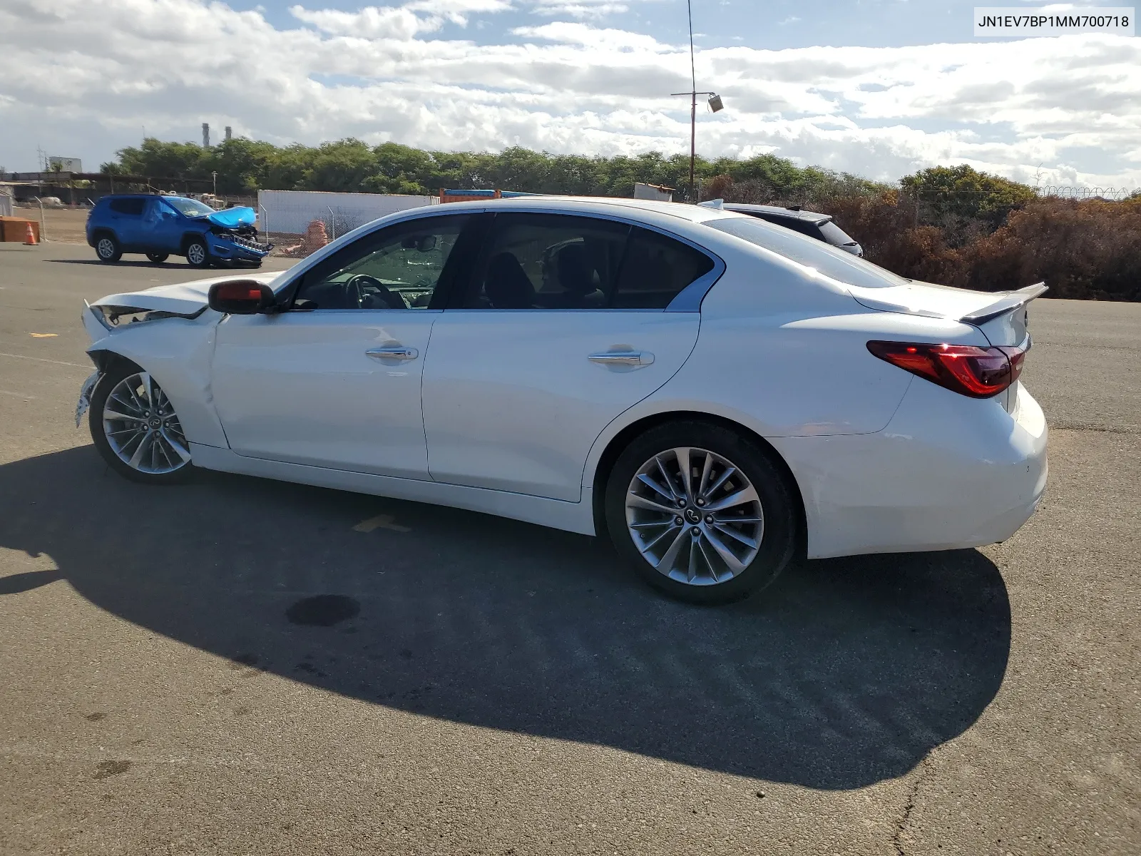 JN1EV7BP1MM700718 2021 Infiniti Q50 Luxe