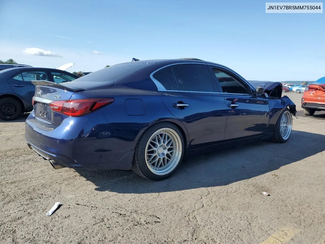 JN1EV7BR5MM755044 2021 Infiniti Q50 Luxe