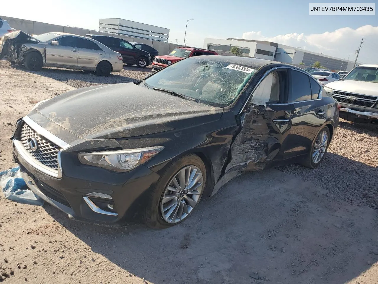 JN1EV7BP4MM703435 2021 Infiniti Q50 Luxe