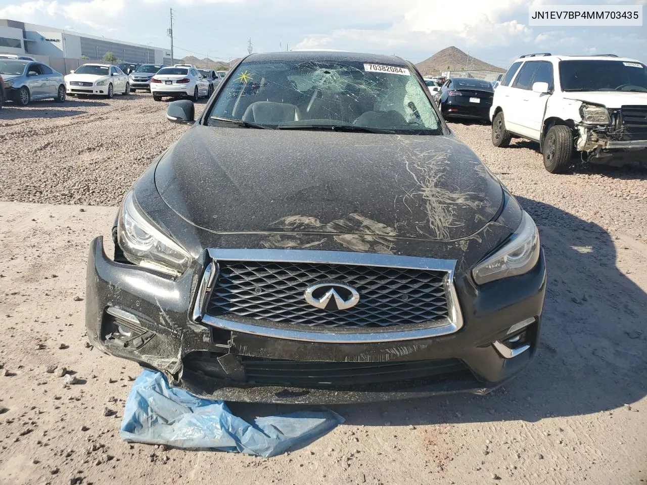 JN1EV7BP4MM703435 2021 Infiniti Q50 Luxe