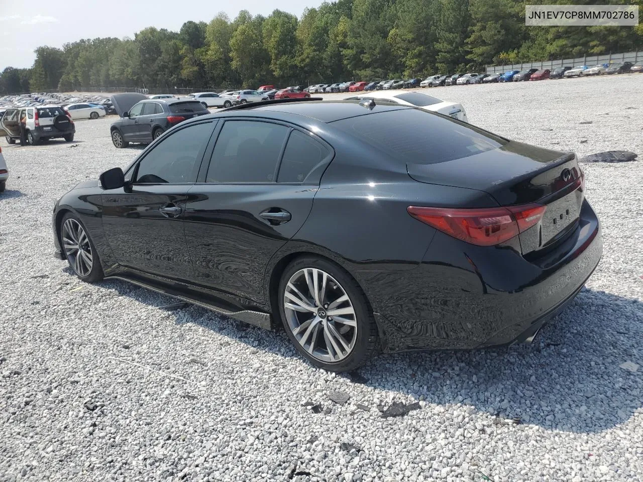 2021 Infiniti Q50 Sensory VIN: JN1EV7CP8MM702786 Lot: 70630544