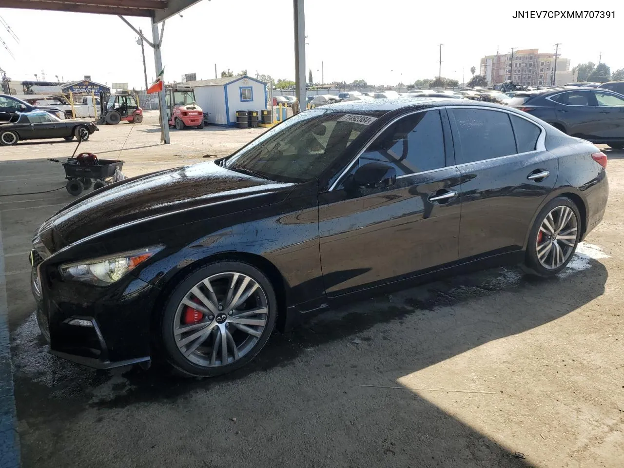 JN1EV7CPXMM707391 2021 Infiniti Q50 Sensory