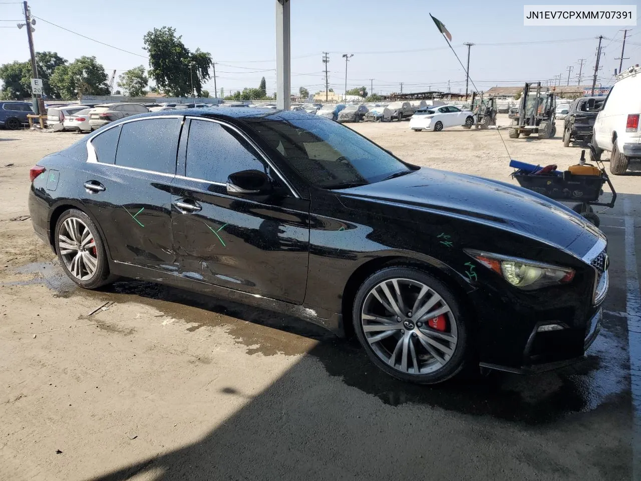 JN1EV7CPXMM707391 2021 Infiniti Q50 Sensory