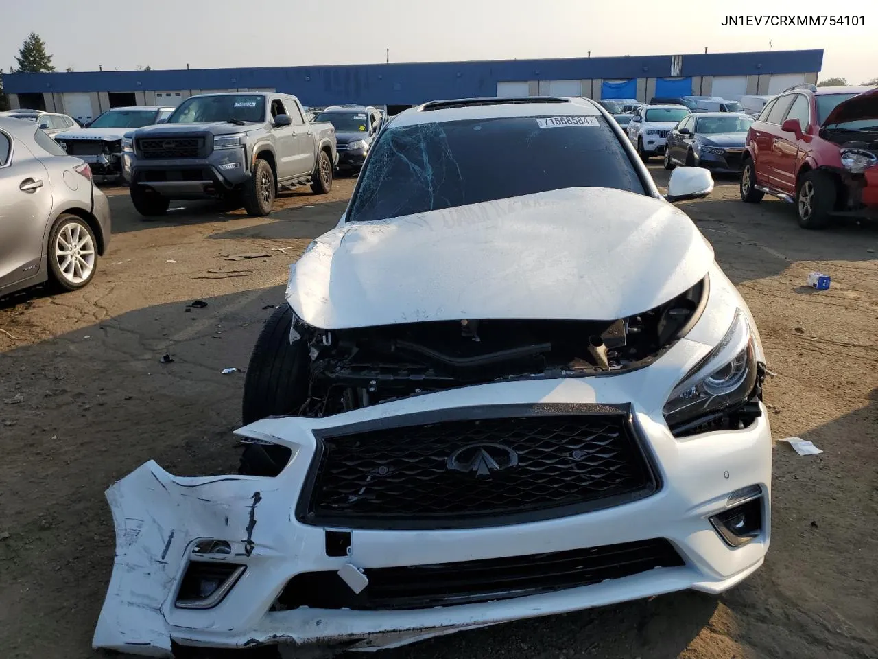 JN1EV7CRXMM754101 2021 Infiniti Q50 Sensory