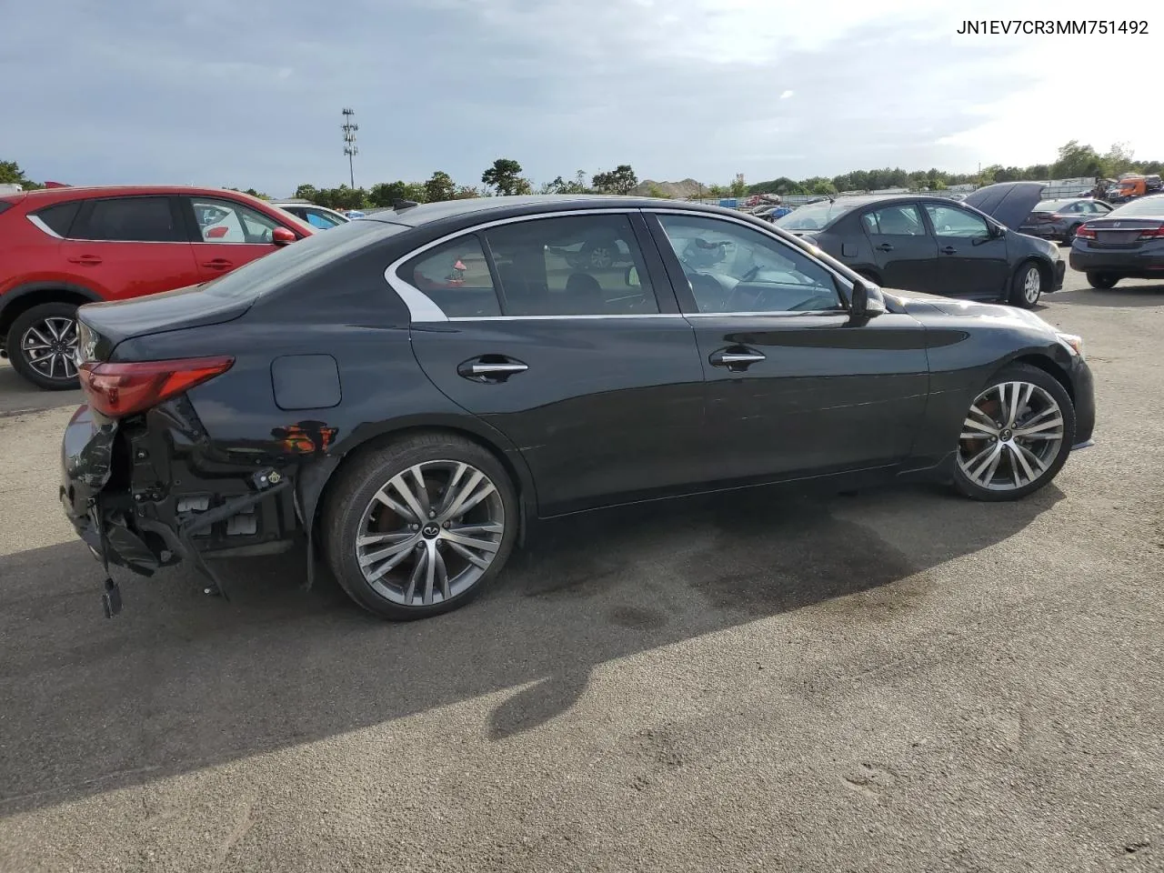 JN1EV7CR3MM751492 2021 Infiniti Q50 Sensory