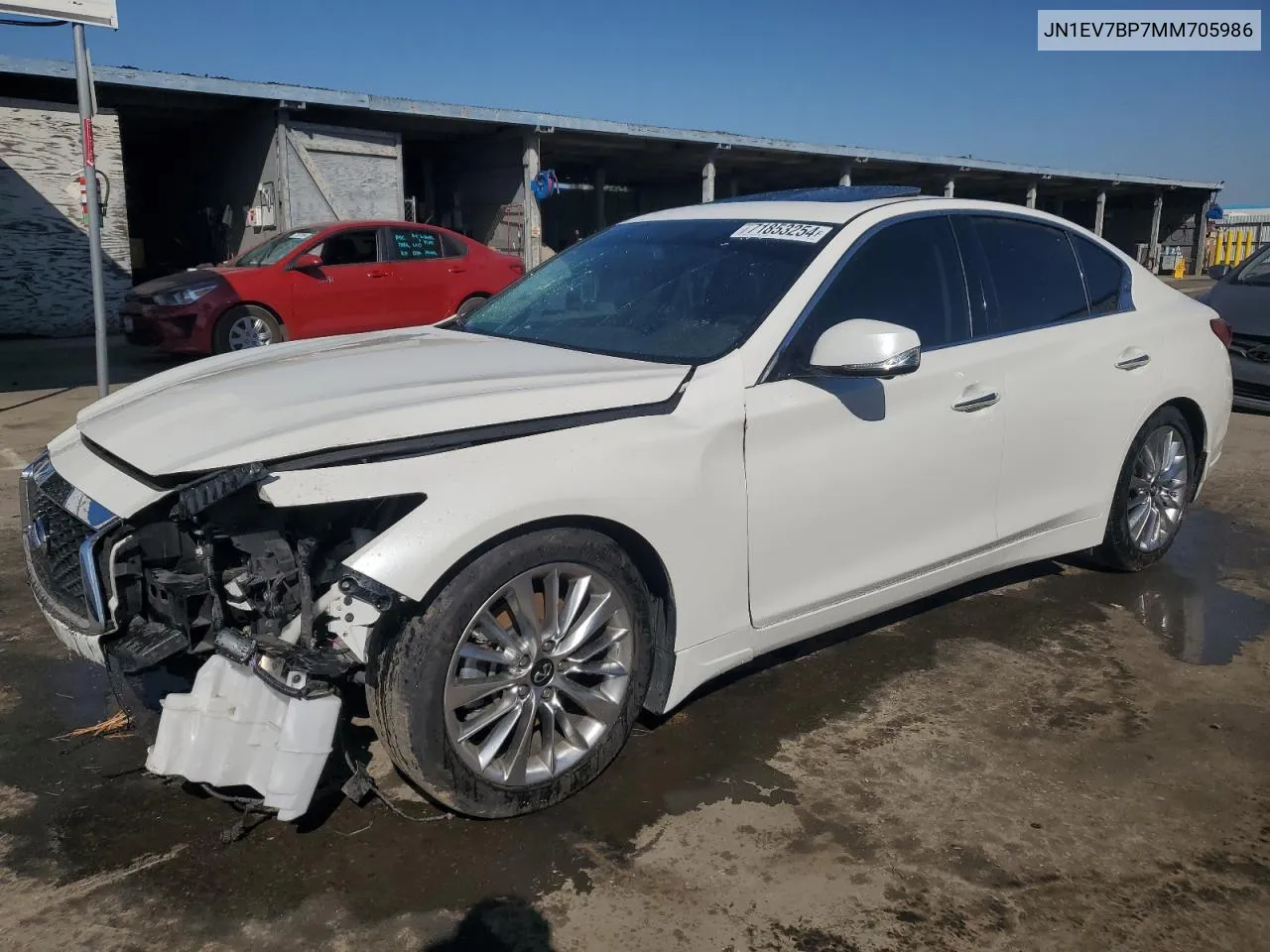 JN1EV7BP7MM705986 2021 Infiniti Q50 Luxe