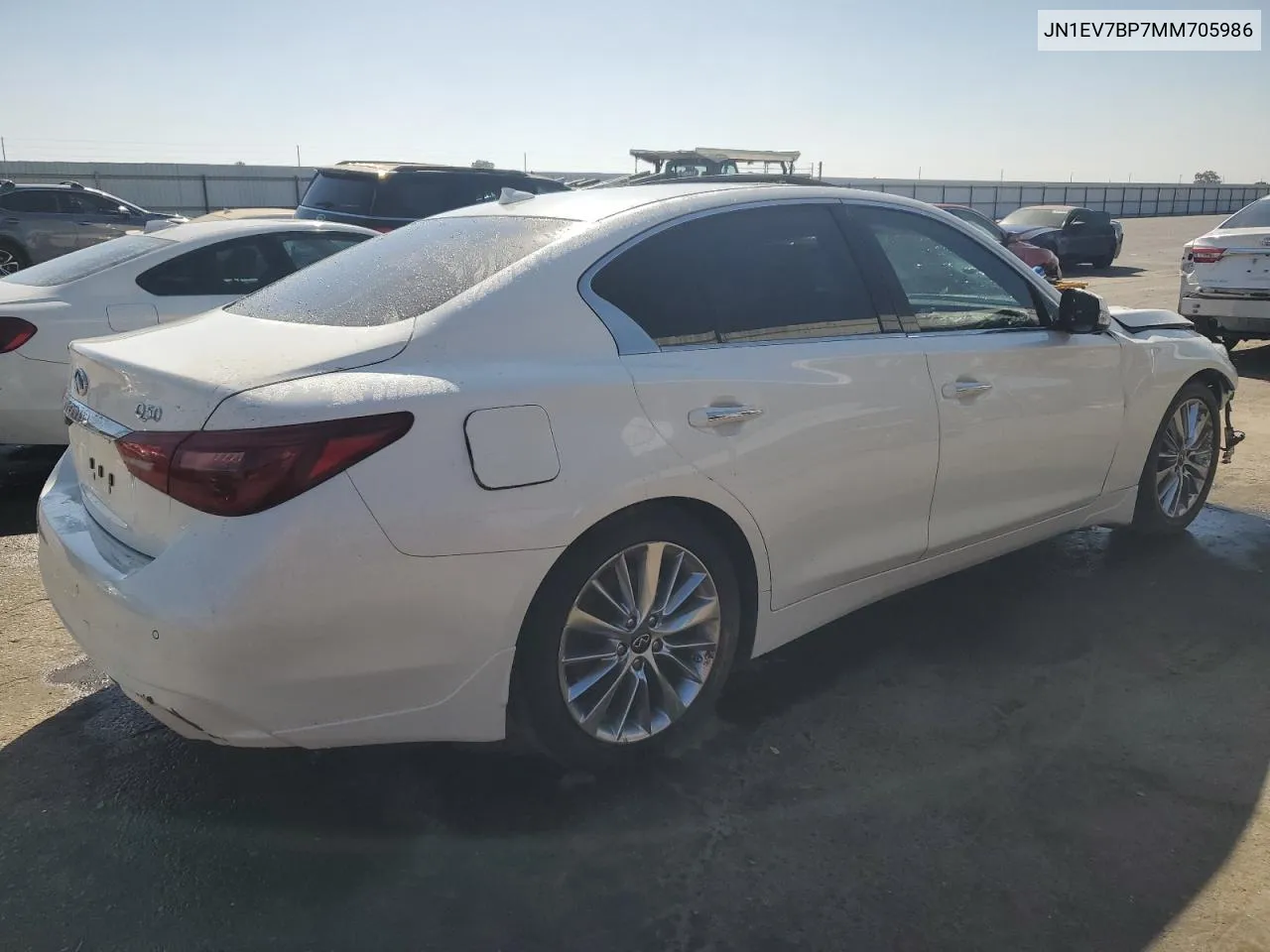 JN1EV7BP7MM705986 2021 Infiniti Q50 Luxe