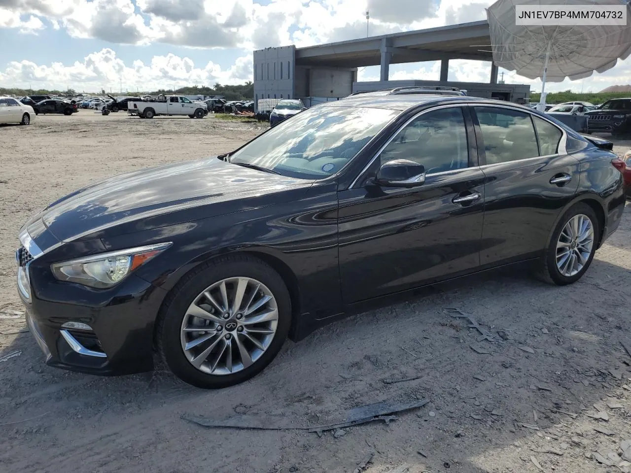 JN1EV7BP4MM704732 2021 Infiniti Q50 Luxe