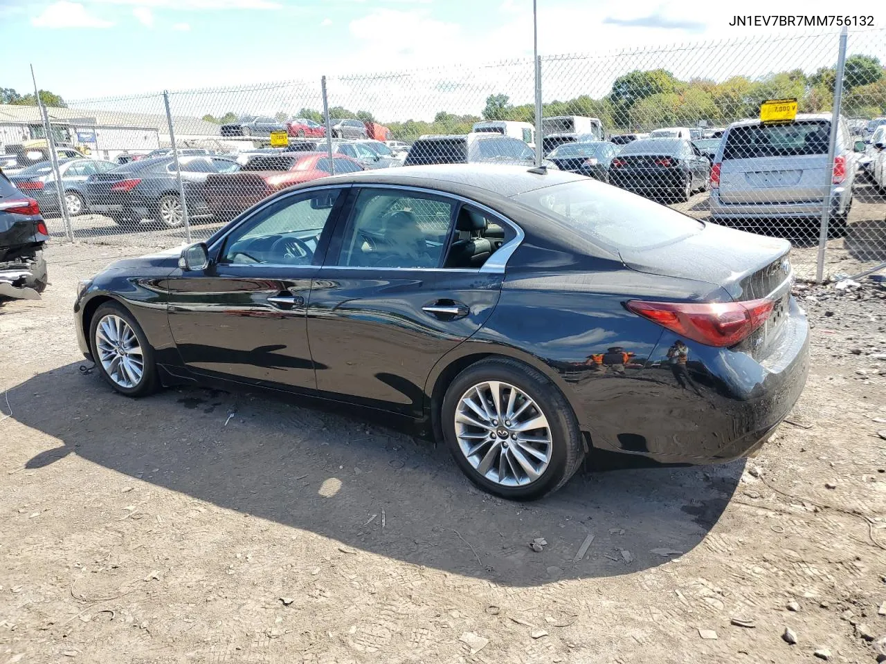 JN1EV7BR7MM756132 2021 Infiniti Q50 Luxe