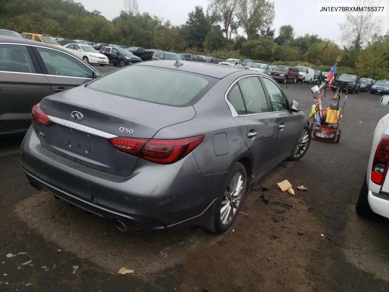 JN1EV7BRXMM755377 2021 Infiniti Q50 Luxe