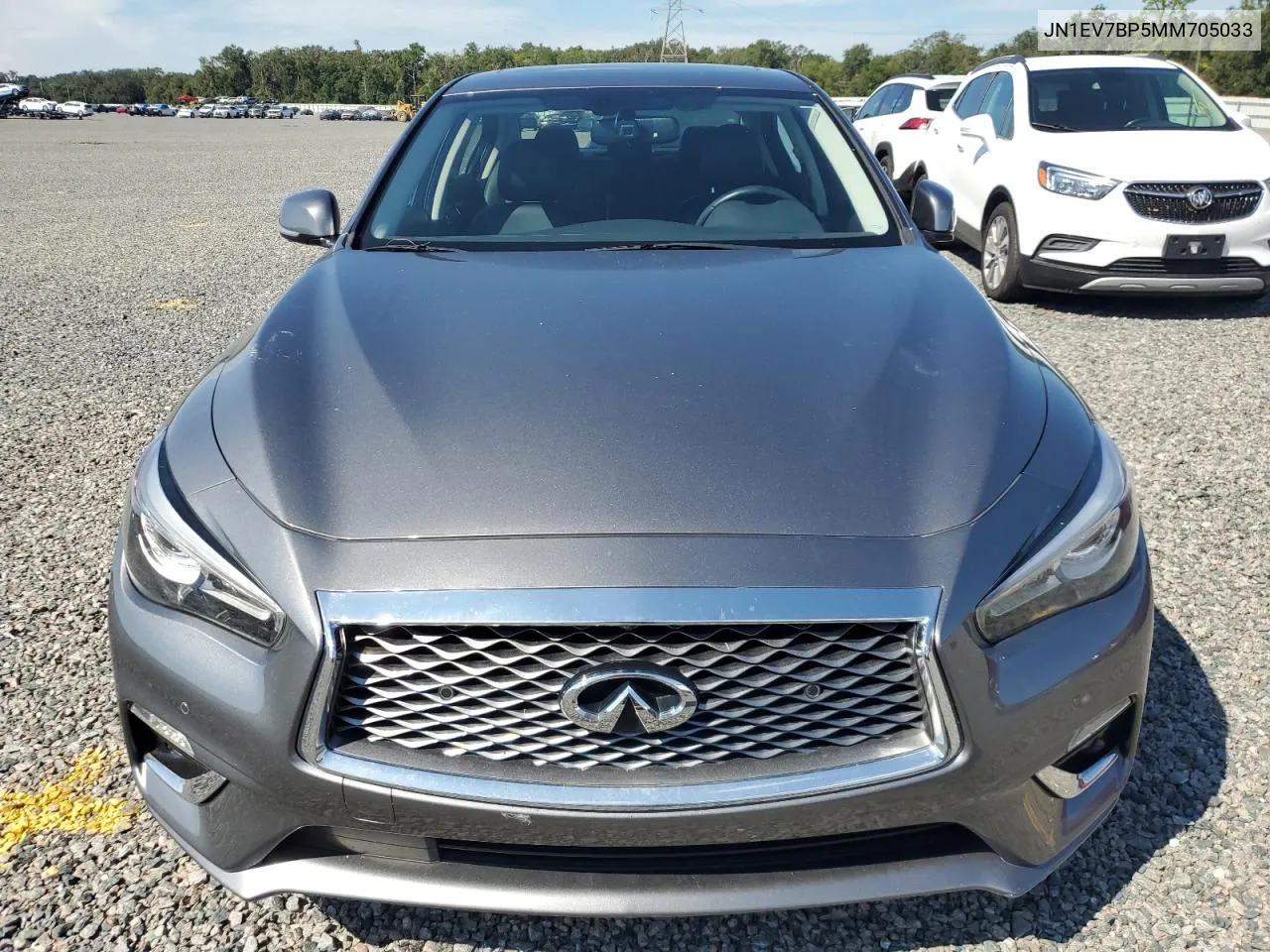 2021 Infiniti Q50 Luxe VIN: JN1EV7BP5MM705033 Lot: 74048114