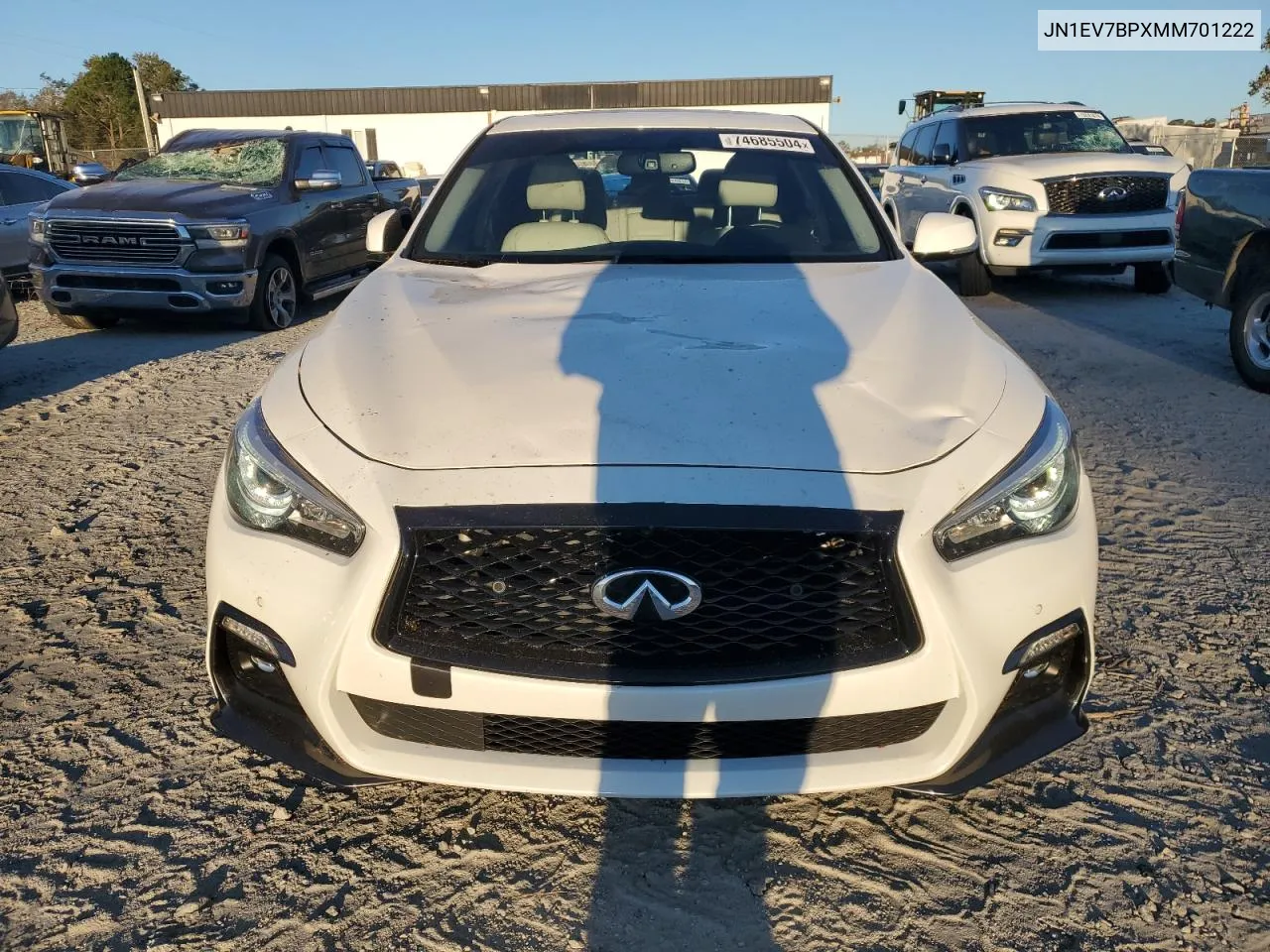 JN1EV7BPXMM701222 2021 Infiniti Q50 Luxe