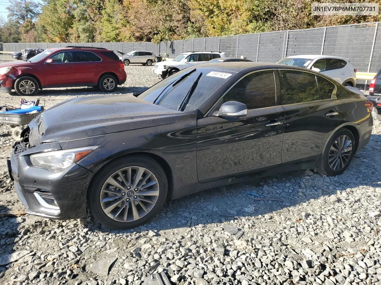 JN1EV7BP6MM707731 2021 Infiniti Q50 Luxe