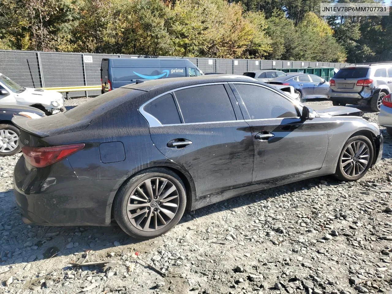 JN1EV7BP6MM707731 2021 Infiniti Q50 Luxe