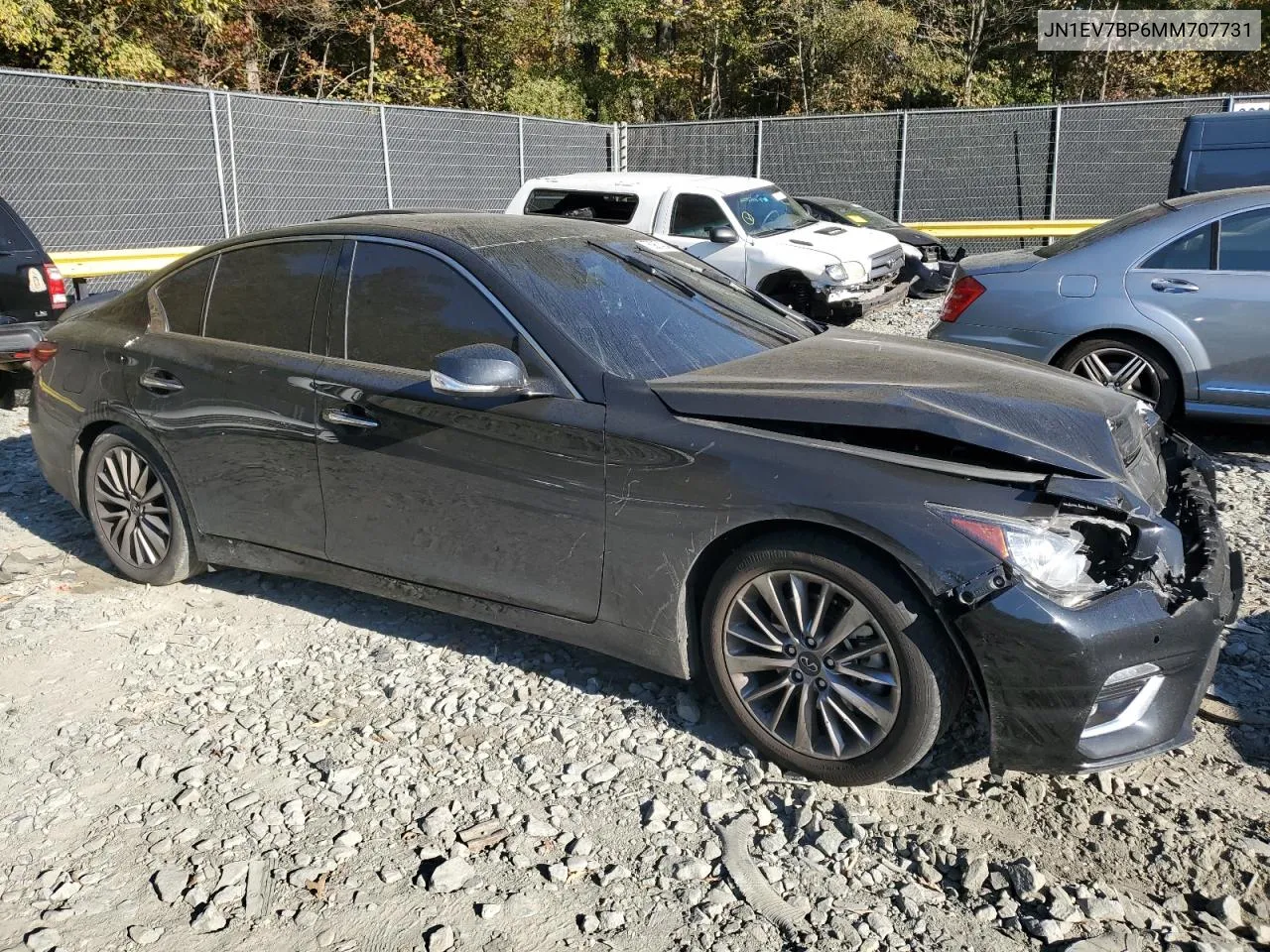 JN1EV7BP6MM707731 2021 Infiniti Q50 Luxe