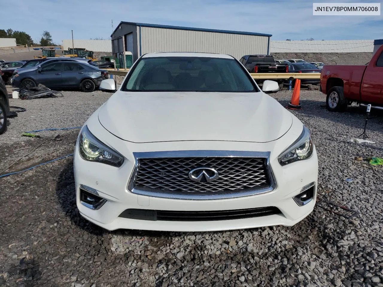 2021 Infiniti Q50 Luxe VIN: JN1EV7BP0MM706008 Lot: 78741514