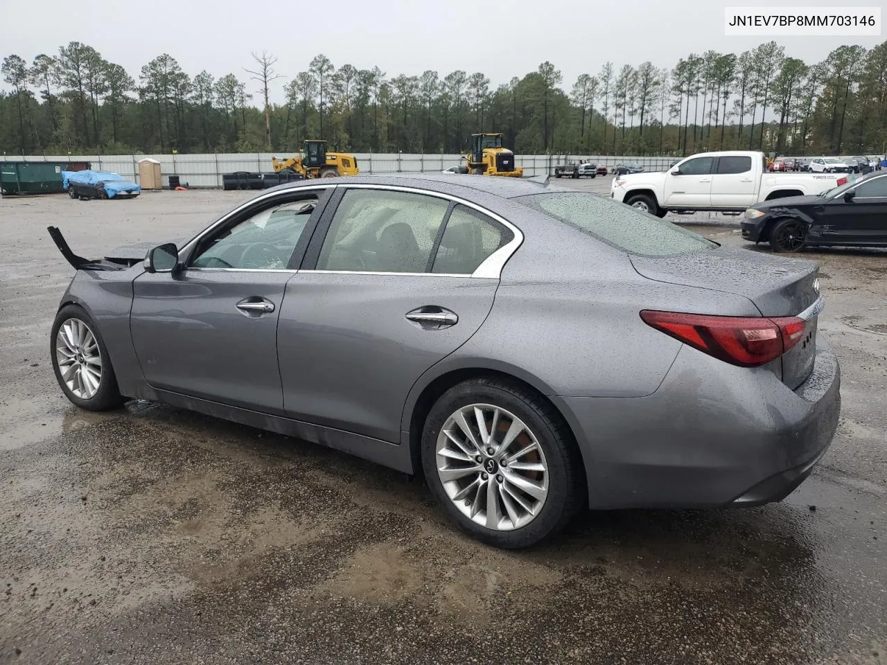 2021 Infiniti Q50 Luxe VIN: JN1EV7BP8MM703146 Lot: 79533354