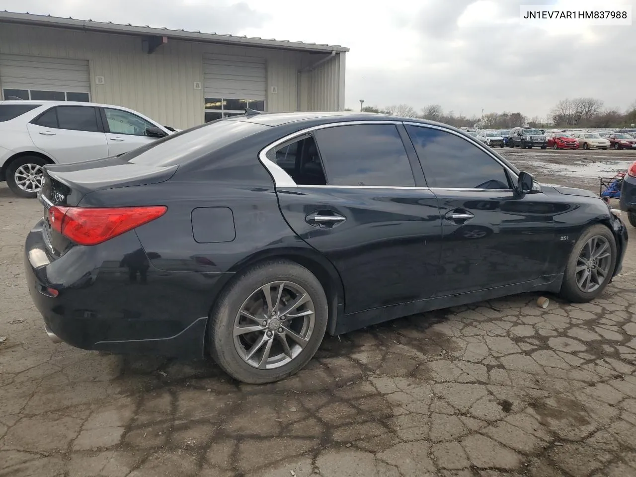 2021 Infiniti Q50 Premium VIN: JN1EV7AR1HM837988 Lot: 81006214