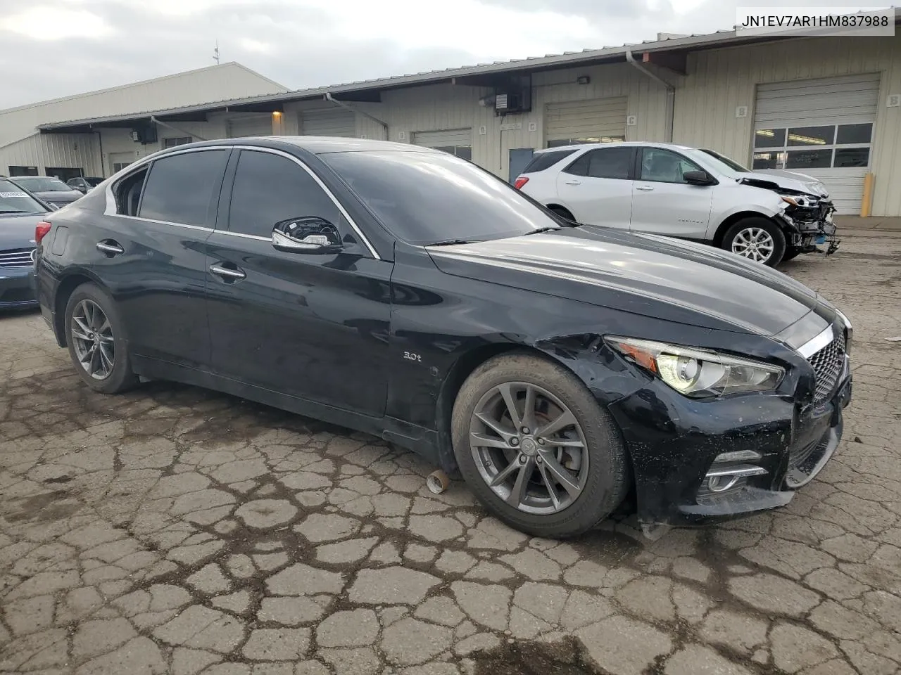 2021 Infiniti Q50 Premium VIN: JN1EV7AR1HM837988 Lot: 81006214