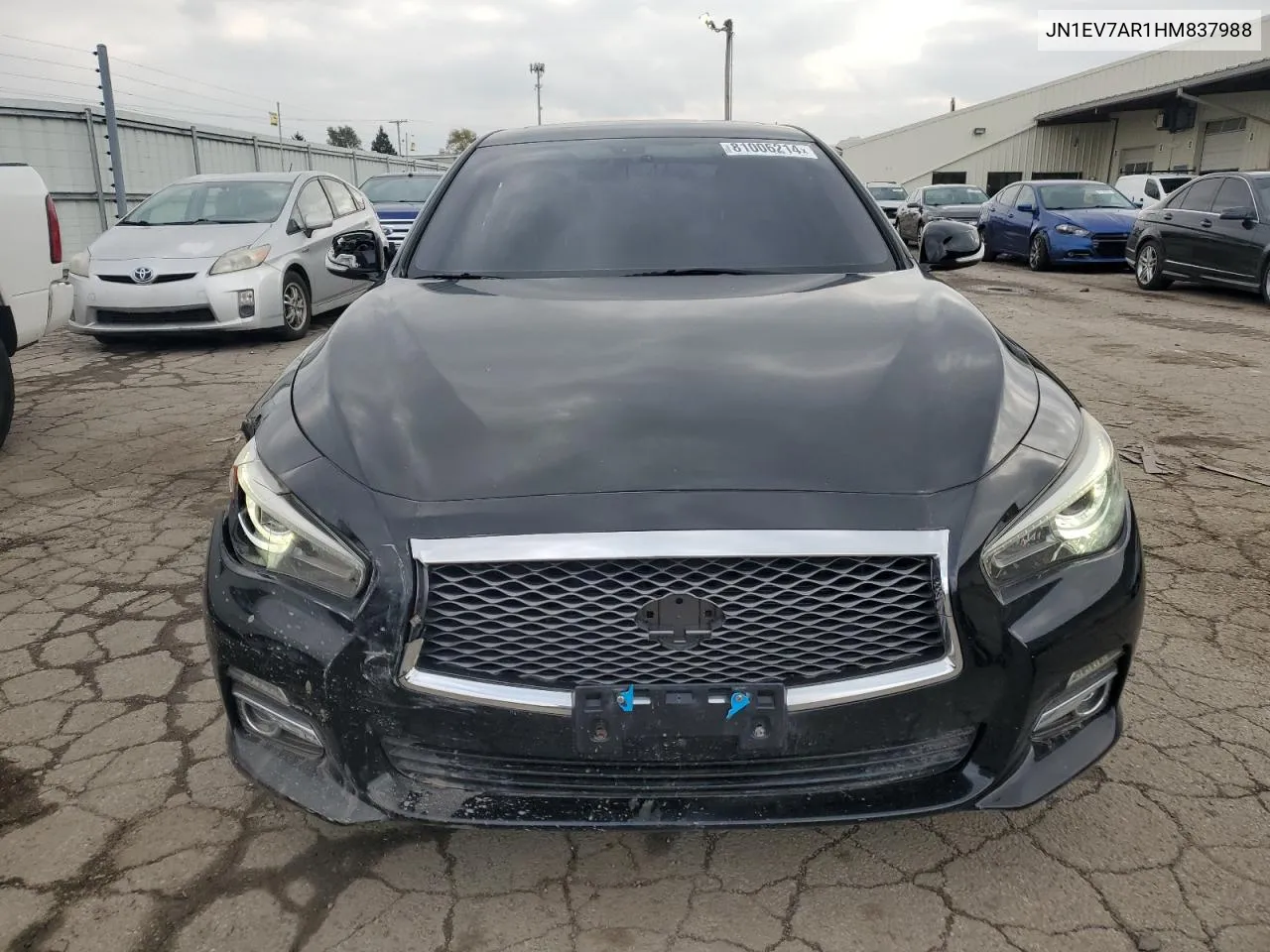 2021 Infiniti Q50 Premium VIN: JN1EV7AR1HM837988 Lot: 81006214