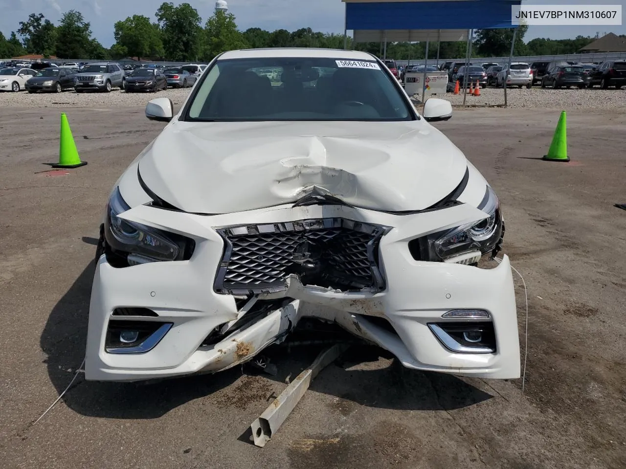 JN1EV7BP1NM310607 2022 Infiniti Q50 Luxe