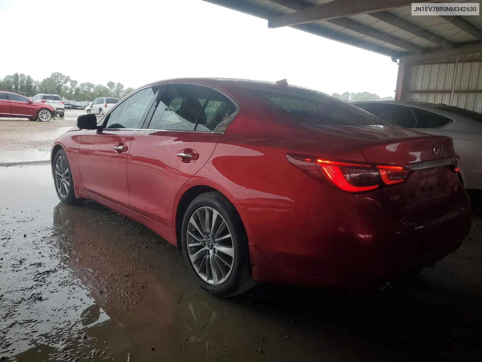 JN1EV7BR0NM342630 2022 Infiniti Q50 Luxe