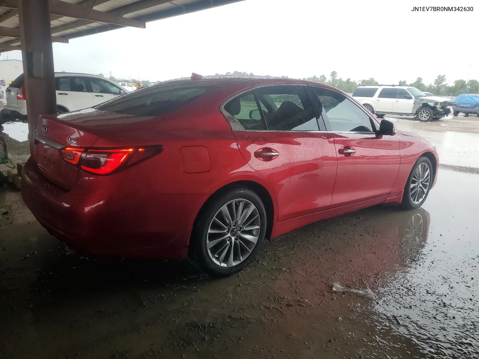 JN1EV7BR0NM342630 2022 Infiniti Q50 Luxe