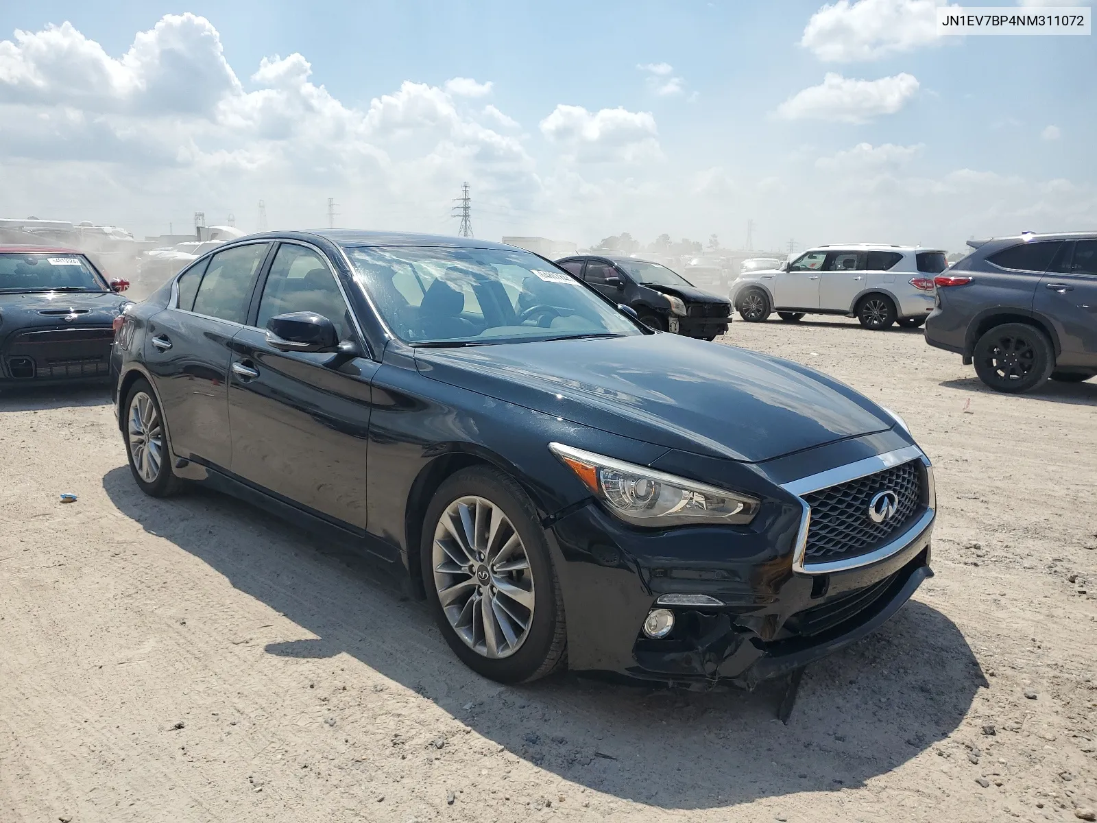 JN1EV7BP4NM311072 2022 Infiniti Q50 Luxe