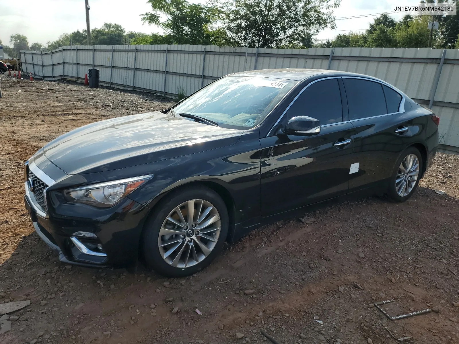 JN1EV7BR6NM342180 2022 Infiniti Q50 Luxe