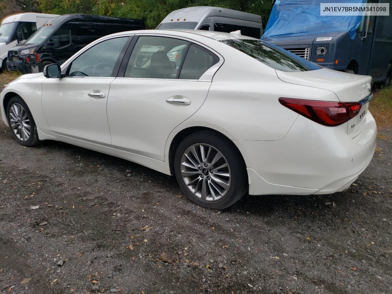 JN1EV7BR5NM341098 2022 Infiniti Q50 Luxe