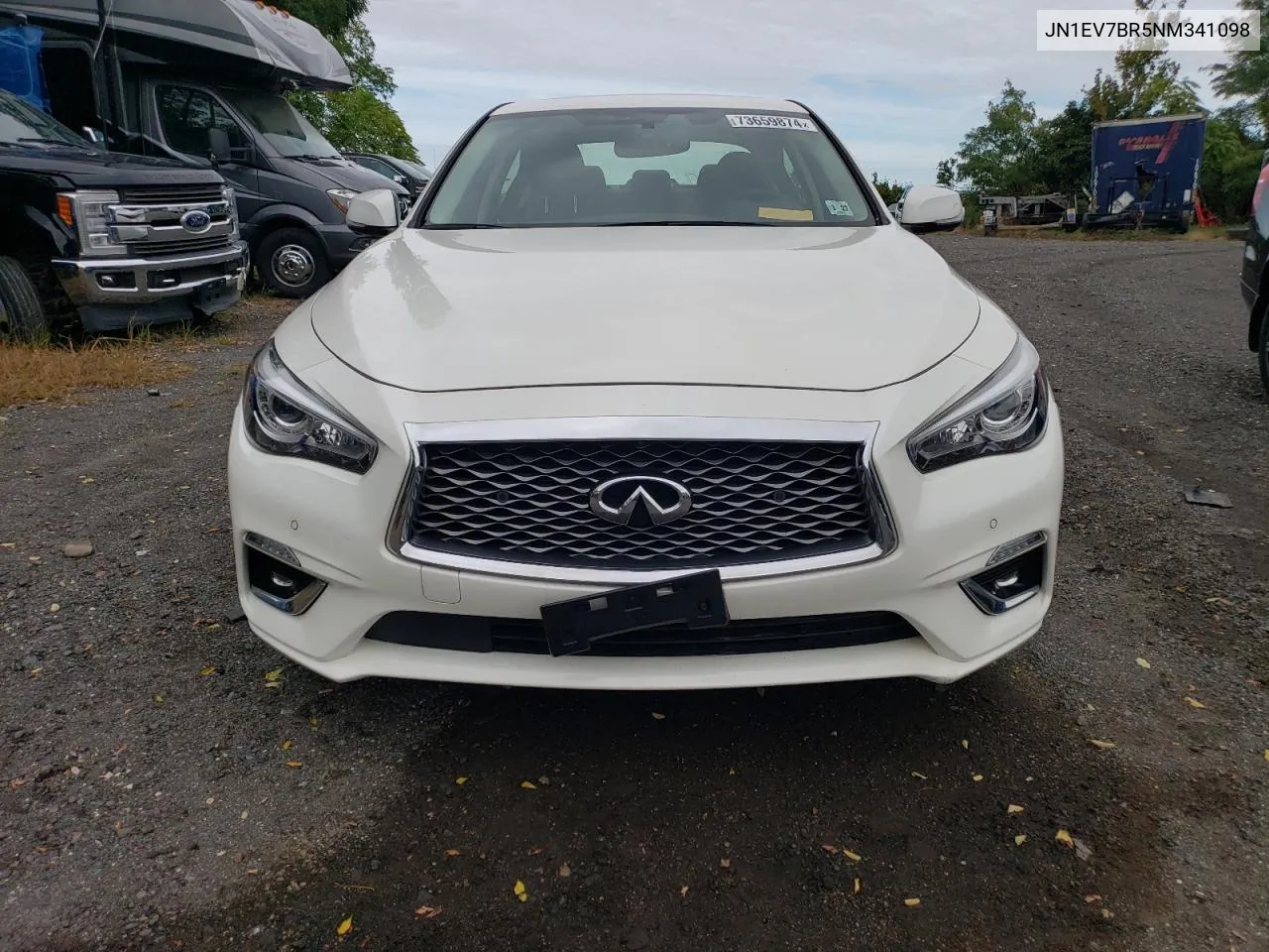 JN1EV7BR5NM341098 2022 Infiniti Q50 Luxe