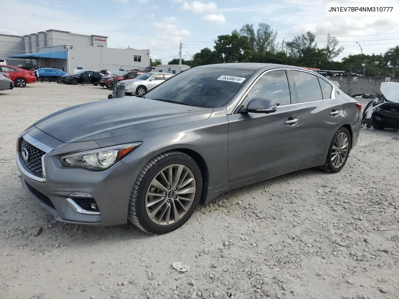 JN1EV7BP4NM310777 2022 Infiniti Q50 Luxe