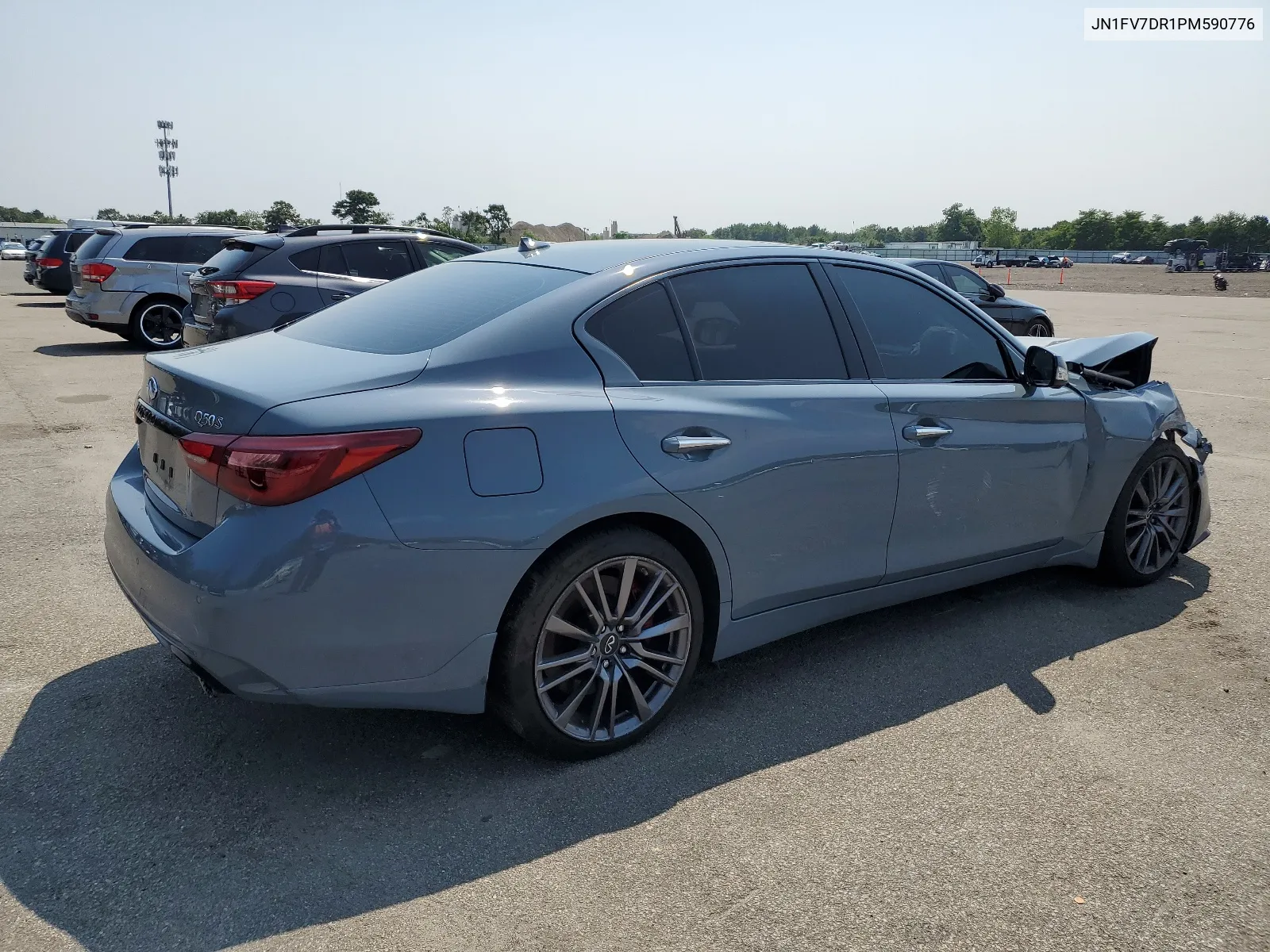 JN1FV7DR1PM590776 2023 Infiniti Q50 Red Sport 400