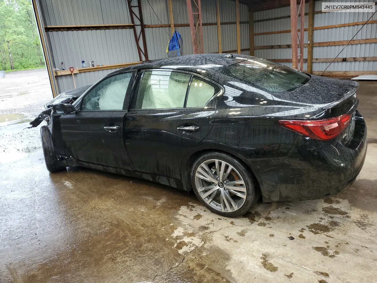 2023 Infiniti Q50 Sensory VIN: JN1EV7CR0PM543445 Lot: 62415614