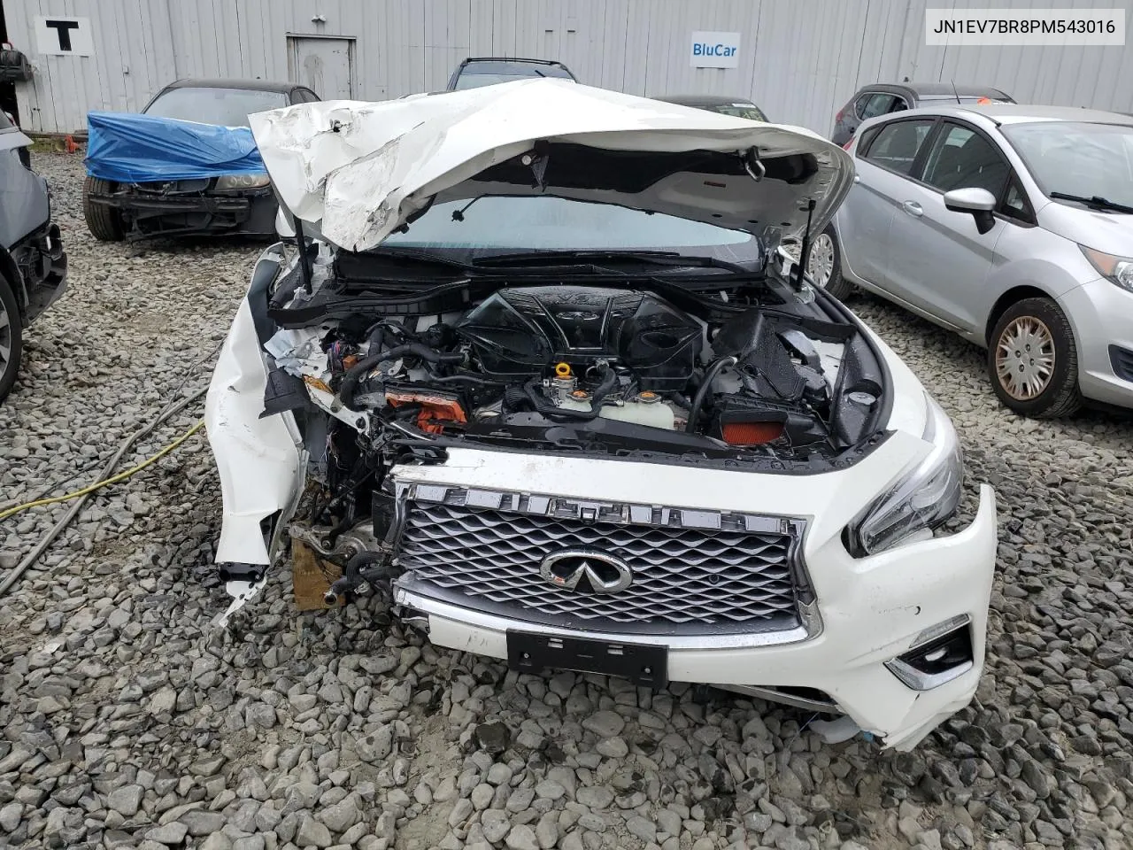 2023 Infiniti Q50 Luxe VIN: JN1EV7BR8PM543016 Lot: 64267534