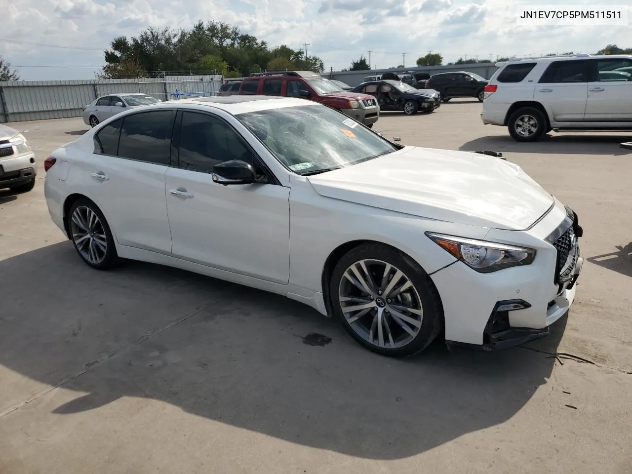 2023 Infiniti Q50 Sensory VIN: JN1EV7CP5PM511511 Lot: 70323834