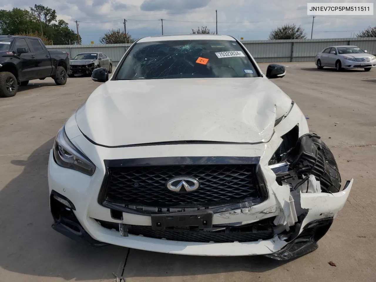 2023 Infiniti Q50 Sensory VIN: JN1EV7CP5PM511511 Lot: 70323834