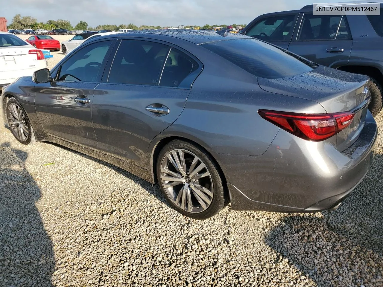 2023 Infiniti Q50 Sensory VIN: JN1EV7CP0PM512467 Lot: 73877604