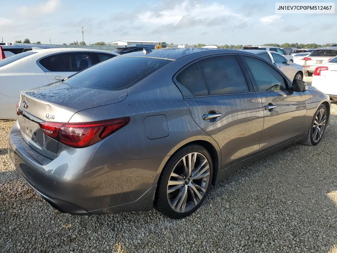 2023 Infiniti Q50 Sensory VIN: JN1EV7CP0PM512467 Lot: 73877604